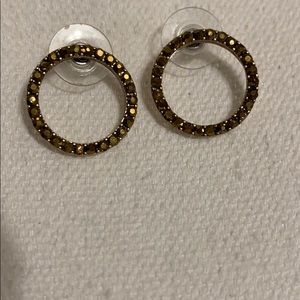 06:07- J.Crew Open Circle Stud Earrings